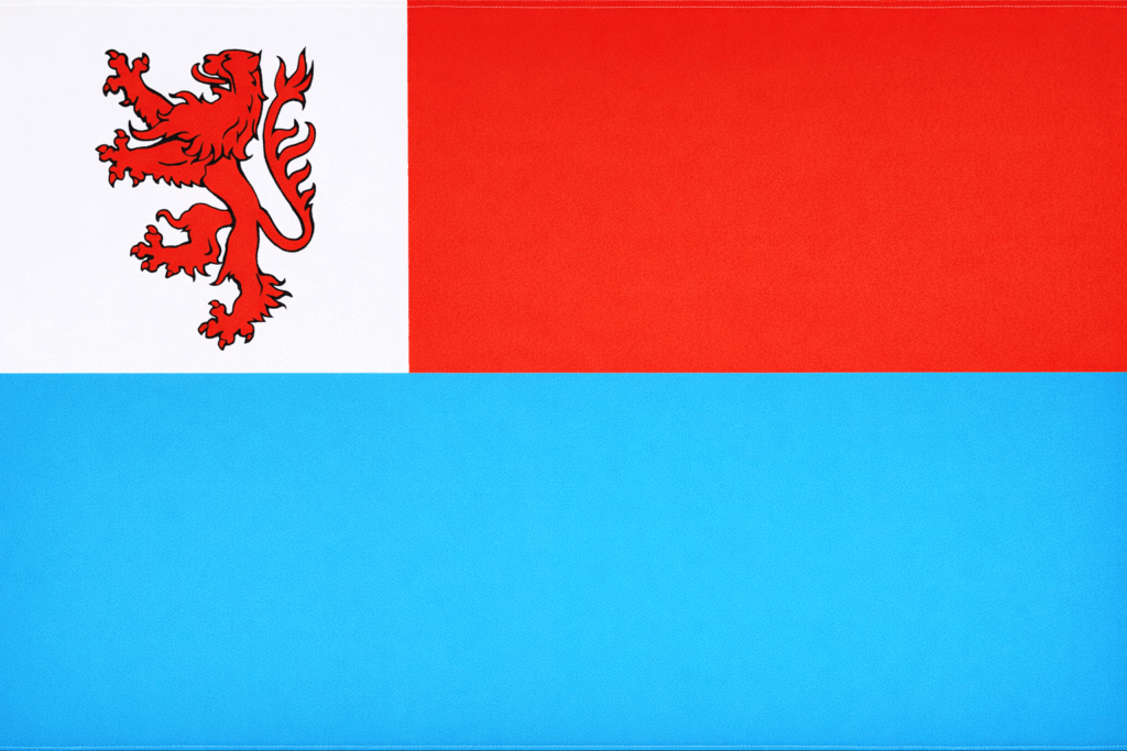 Flaga powiatu działdowskiego