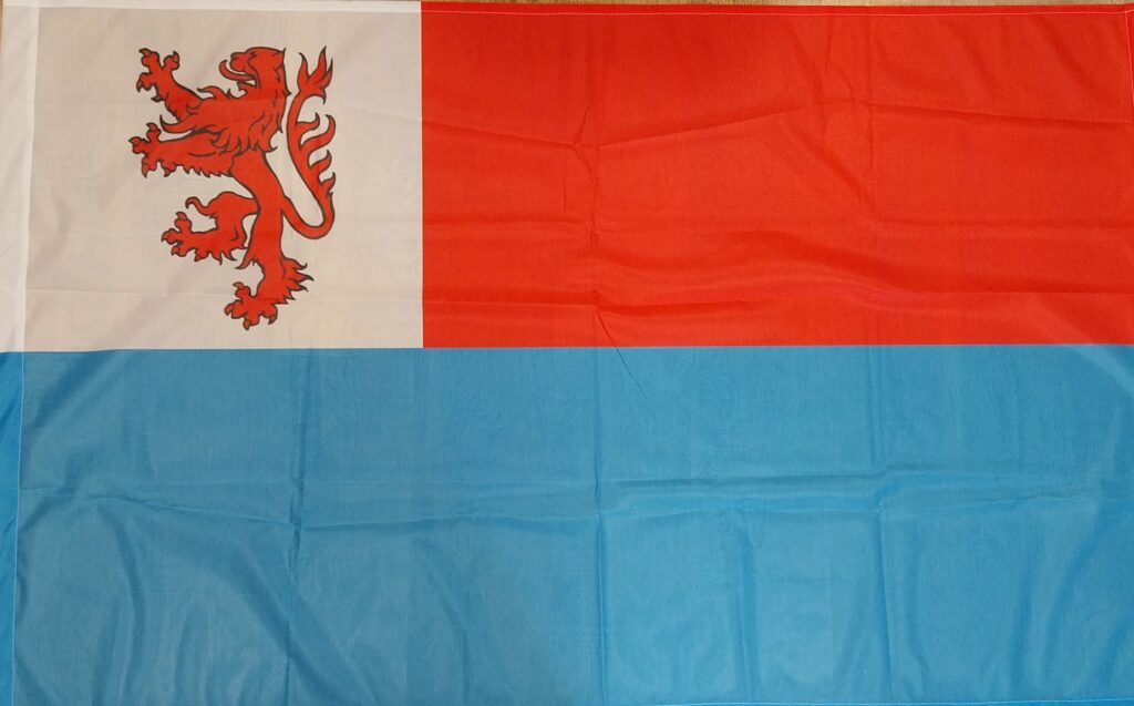 Flaga powiatu działdowskiego